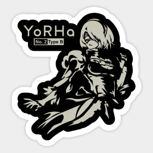 2B Sticker